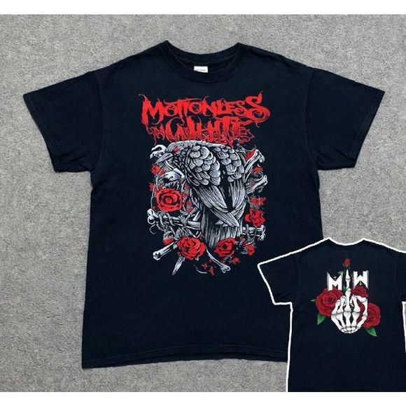 Other - Motionless In White Raven Rose Shirt Motionless In White 2 sided